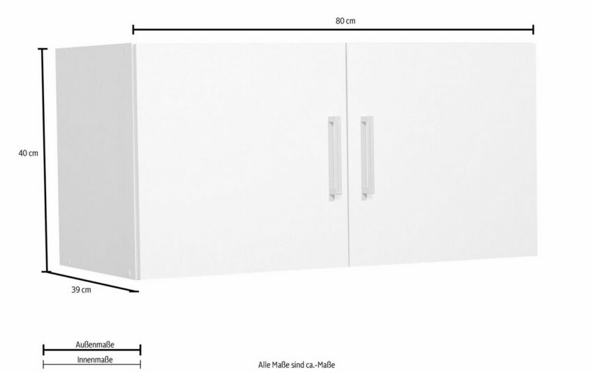 Wilmes Aufsatzschrank »Ems« Breite 80 cm-Schrankaufsätze-Ideen für dein Zuhause von Home Trends