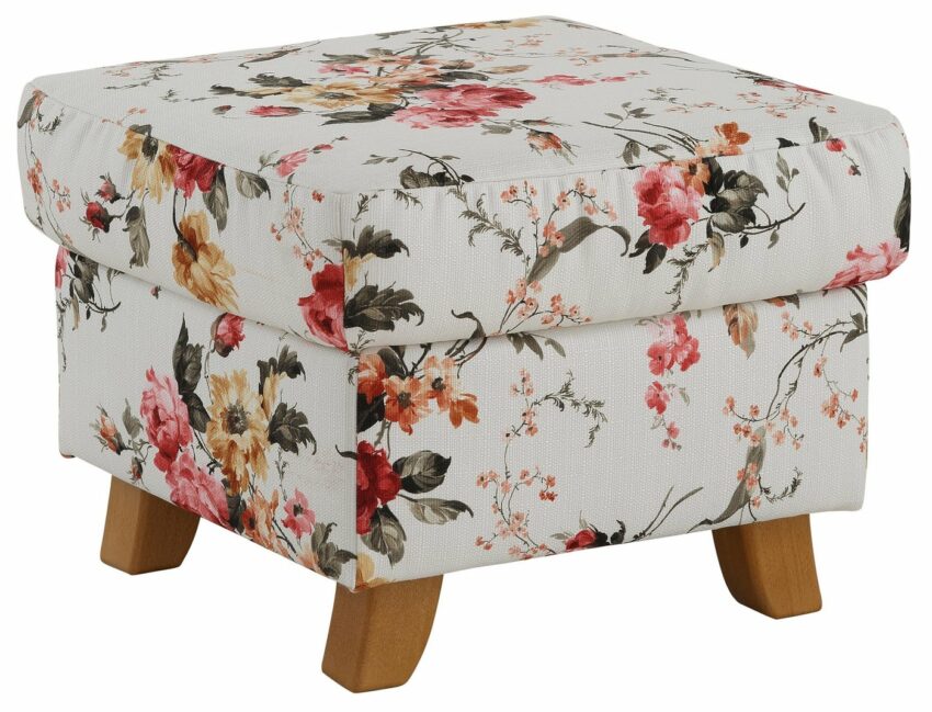 Home affaire Hocker »Mayfair«, mit Blumenmuster-Hocker-Ideen für dein Zuhause von Home Trends