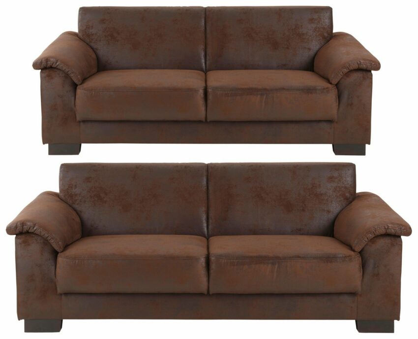 Home affaire Sitzgruppe »Anna«, (Set, 2-tlg), 2-Sitzer und 3-Sitzer-Essgruppen-Ideen für dein Zuhause von Home Trends