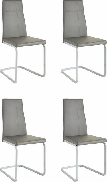 Homexperts Esszimmerstuhl »Cross 02« (Set, 4 Stück), (2 oder 4 Stück), Bezug in Kunstleder-Stühle-Inspirationen