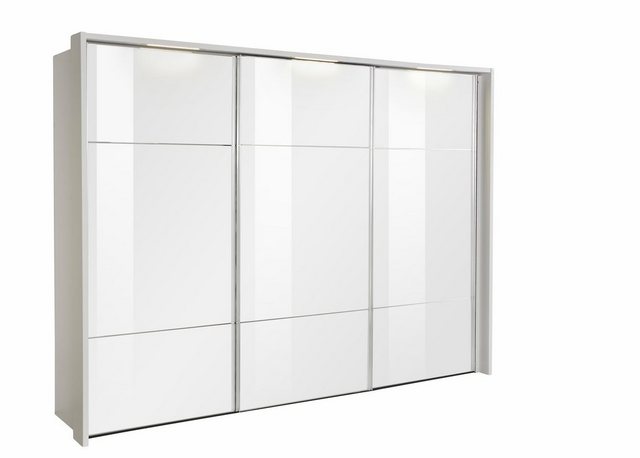 nolte® Möbel Schwebetürenschrank »Marcato 2.3« mit Fronten aus Weißglas, Breite 300 cm-Schränke-Inspirationen