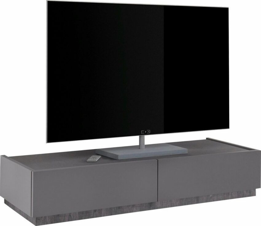 Places of Style TV-Board »Zela«, mit 2 Schubladen, Breite 123 cm-Regale-Ideen für dein Zuhause von Home Trends
