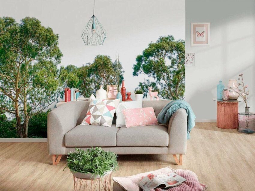 living walls Fototapete »Baumwipfel Vlies«, glatt, (1 St), 350 x 255 cm-Tapeten-Ideen für dein Zuhause von Home Trends