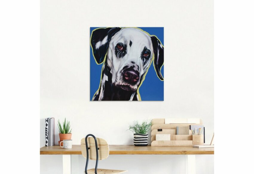Artland Glasbild »Dalmatiner Chet«, Haustiere (1 Stück)-Bilder-Ideen für dein Zuhause von Home Trends
