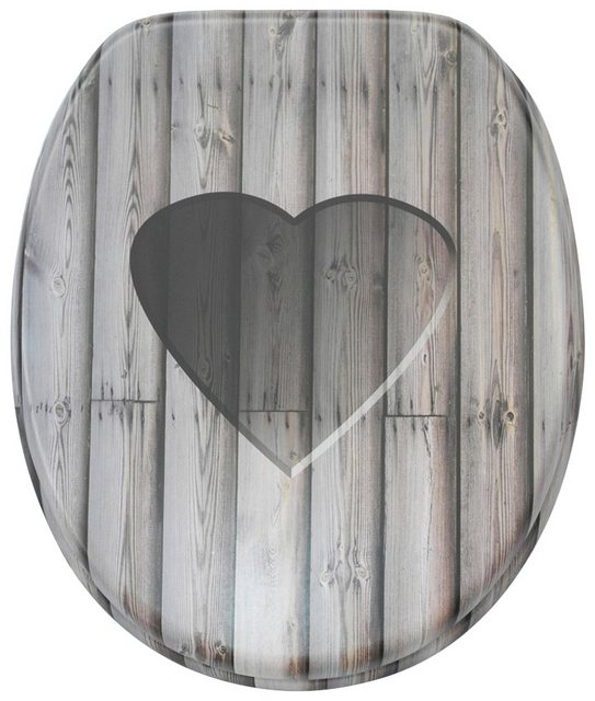 Sanilo WC-Sitz »Wooden Heart«, mit Absenkautomatik-WC-Sitze-Inspirationen