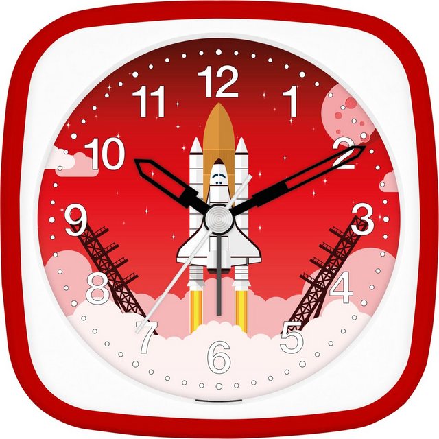 EUROTIME Kinderwecker »Rakete rot, 27133-01«-Uhren-Inspirationen