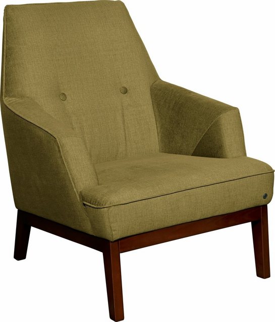 TOM TAILOR Sessel »COZY«, im Retrolook, mit Kedernaht und Knöpfung, Füße nussbaumfarben-Sessel-Inspirationen