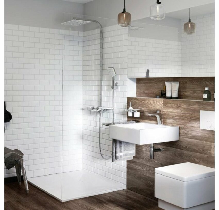 Kludi Duschsystem »COCKPIT Discovery«, Höhe 116 cm, 1 Strahlart(en), Komplett-Set, weiß/chrom-Duschsysteme-Ideen für dein Zuhause von Home Trends