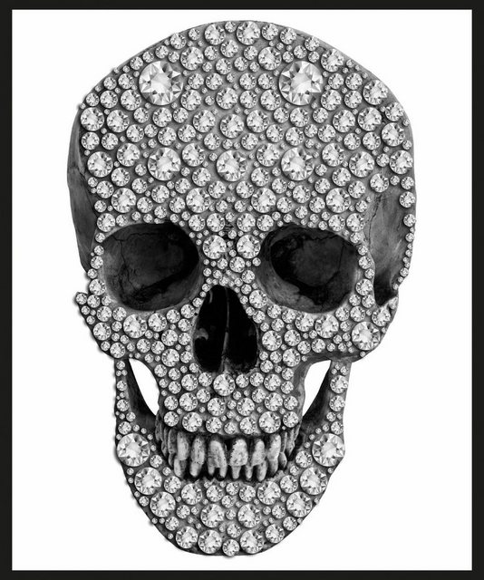 Home affaire Bild »Skull«, 50/60 cm, gerahmt-Bilder-Inspirationen