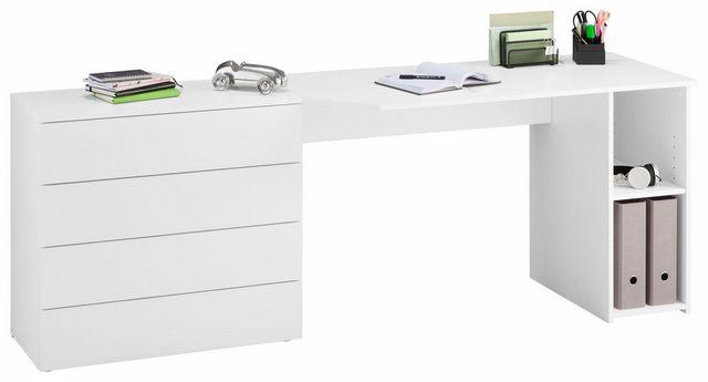 borchardt Möbel Schreibtisch »Wallis«, Breite 196 cm, Push to Open-Funktion-Tische-Inspirationen