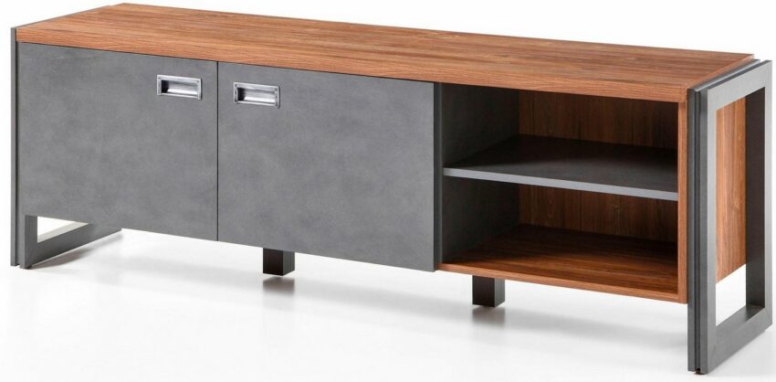 Home affaire Wohnwand »Detroit Set 4«, (Set, 4-St), im angesagten Industrial Look-Wohnwände-Ideen für dein Zuhause von Home Trends