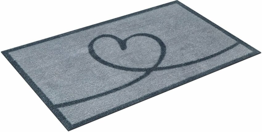 Teppich »Lovita«, wash+dry by Kleen-Tex, rechteckig, Höhe 9 mm-Teppiche-Ideen für dein Zuhause von Home Trends
