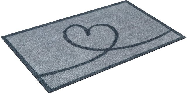 Teppich »Lovita«, wash+dry by Kleen-Tex, rechteckig, Höhe 9 mm-Teppiche-Inspirationen