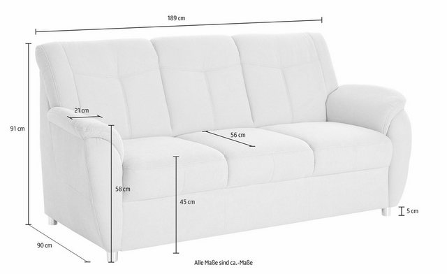 sit&more 3-Sitzer, mit Federkern-Sofas-Inspirationen