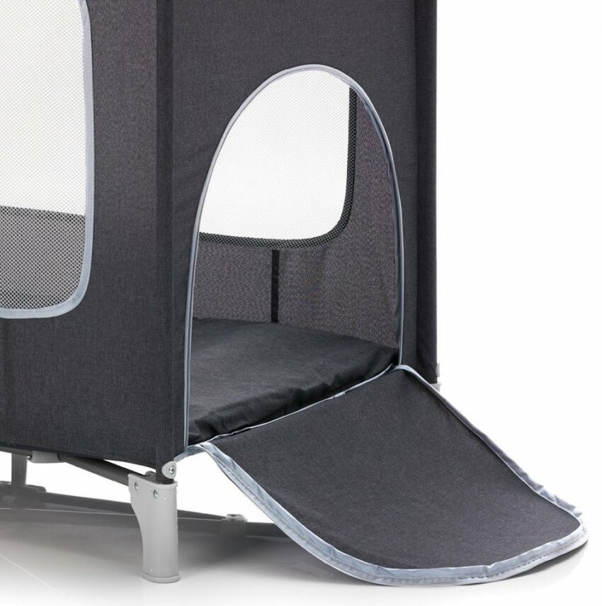 Fillikid Baby-Reisebett »Reisebett mit Komfortmatratze, dunkelgrau melange«, inkl. Transporttasche-Betten-Ideen für dein Zuhause von Home Trends