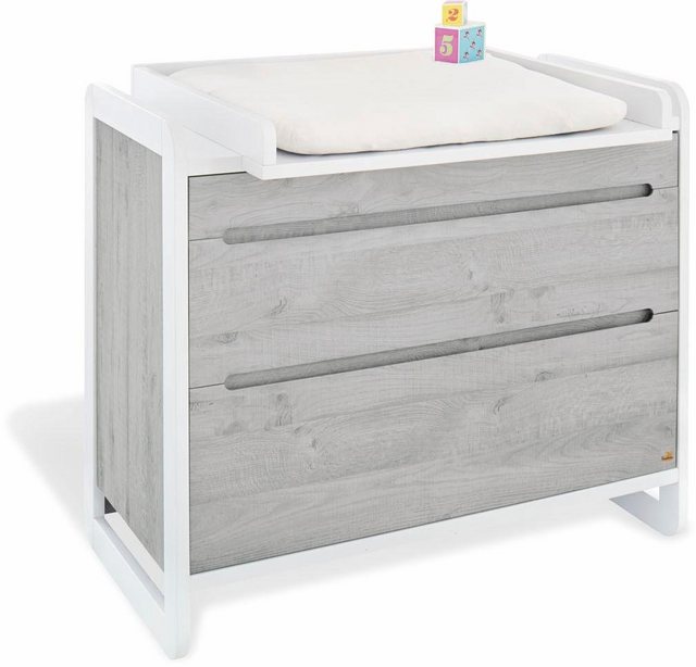 Pinolino® Babymöbel-Set »Curve«, (Spar-Set, 2-St), breit, mit Kinderbett und Wickelkommode-Babymöbel-Sets-Inspirationen