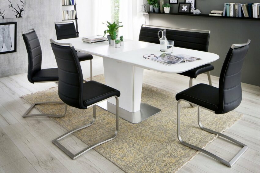 MCA furniture Esstisch »Ubora«, Synchronauszug, Tischplatte Sicherheitsglas-Tische-Ideen für dein Zuhause von Home Trends