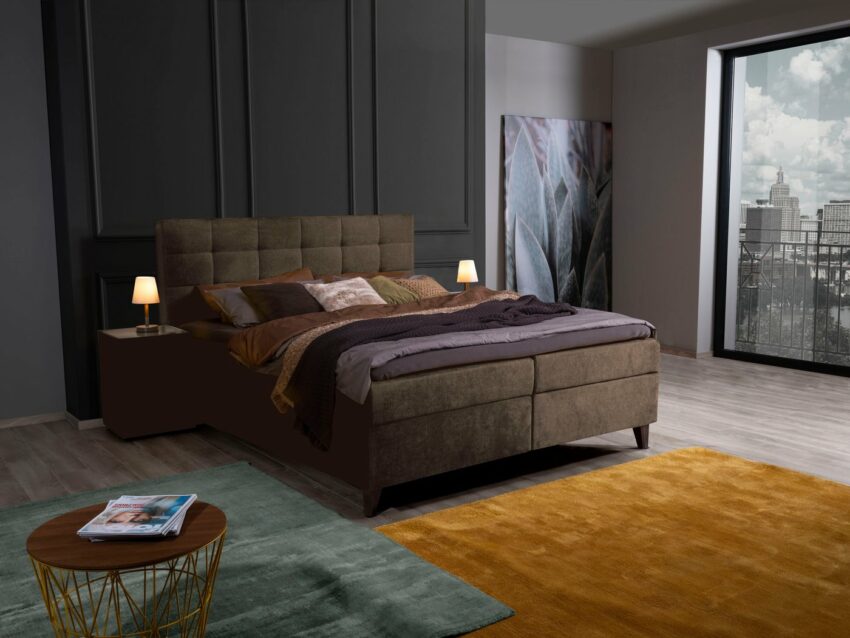 ADA trendline Boxspringbett »Neomi«, inklusive Matratze und Topper-Betten-Ideen für dein Zuhause von Home Trends