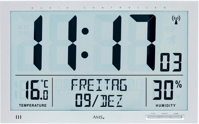AMS Funkwanduhr »F5888«-Uhren-Inspirationen