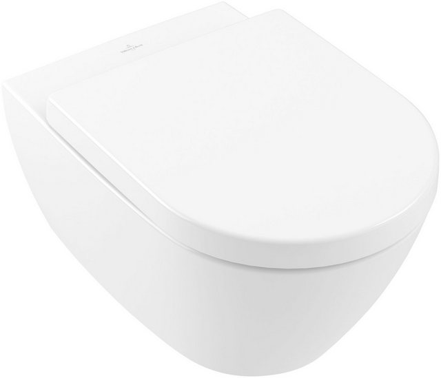 Villeroy & Boch Tiefspül-WC »Subway 2.0 Komfort«, DirectFlush, spülrandlos, weiß-WC-Becken-Inspirationen