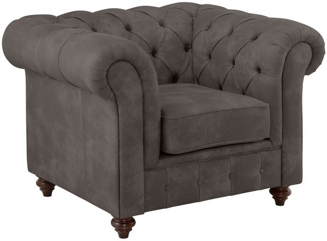 Premium collection by Home affaire Sessel »Chesterfield«, mit Knopfheftung, auch in Leder-Sessel-Inspirationen