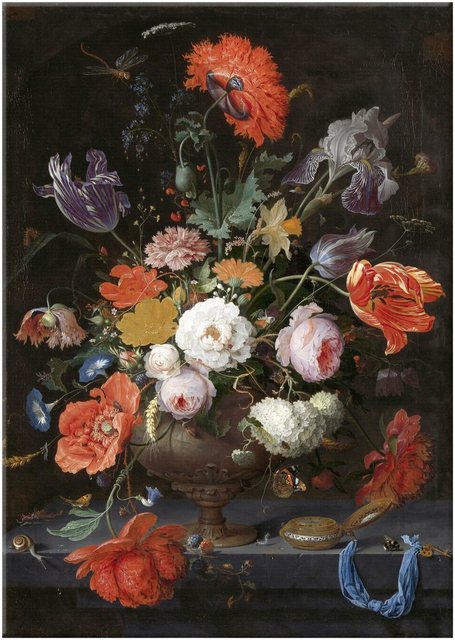 Art for the home Leinwandbild »Rijksmuseum, Albert Mignon«, Blumen, 70x100 cm-Bilder-Inspirationen