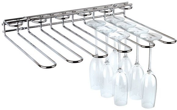 APS Gläserhalter, verchromtes Metall, für 20 Gläser geeignet-Regale-Inspirationen