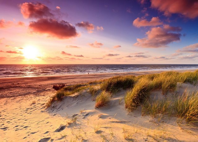 Papermoon Fototapete »Dunes Sunset«, glatt-Tapeten-Inspirationen