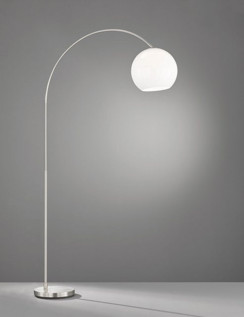 FHL easy! Stehlampe »Arcus«, nickelfarben - Acrylglas - weiß-Lampen-Inspirationen