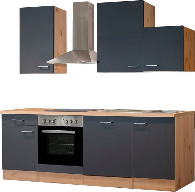 Flex-Well Küchenzeile »MORENA«, mit E-Geräten, Breite 220 cm-Küchenzeilen-Inspirationen