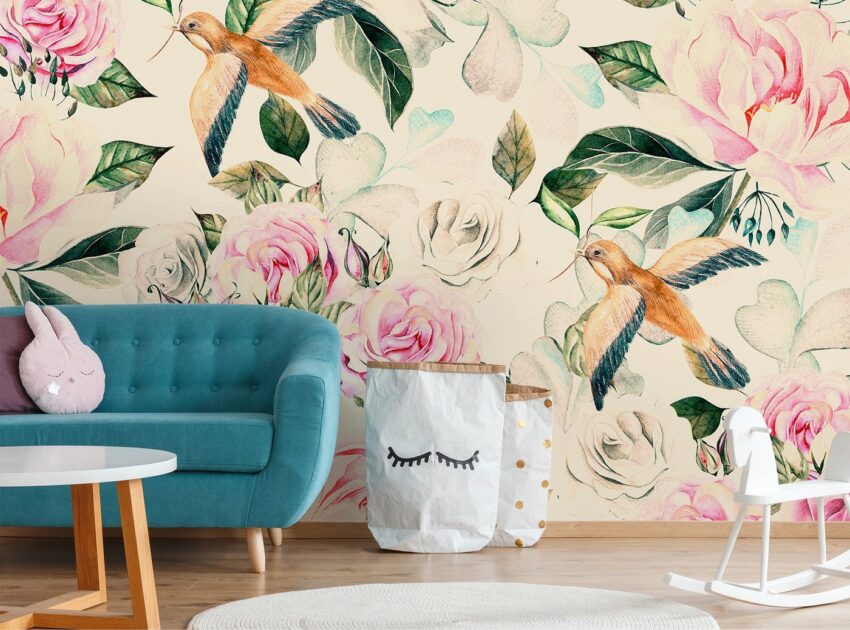 living walls Fototapete »Designwalls Paradise 2«, glatt, (5 St)-Tapeten-Ideen für dein Zuhause von Home Trends