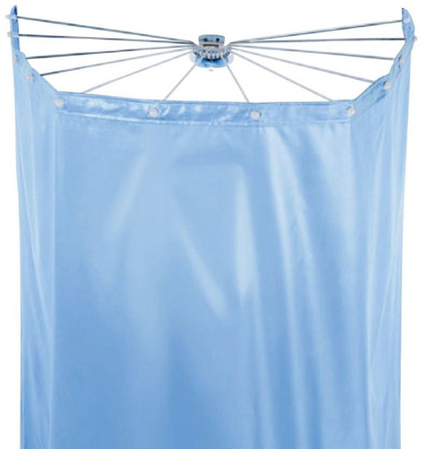 spirella Duschschirm »Ombrella« Breite 170 cm (Set), mit 8 Ösen, white, 200x170 cm, Duschspinne und Vorhang-Duschvorhänge-Inspirationen