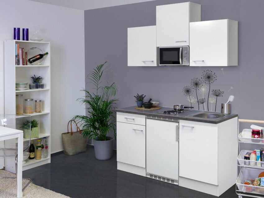 Flex-Well Küchenzeile »Lucca«, mit E-Geräten, Gesamtbreite 150 cm-Küchenzeilen-Ideen für dein Zuhause von Home Trends