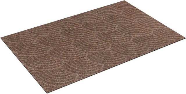 Fußmatte »DUNE Waves taupe«, wash+dry by Kleen-Tex, rechteckig, Höhe 8 mm-Fußmatten-Inspirationen