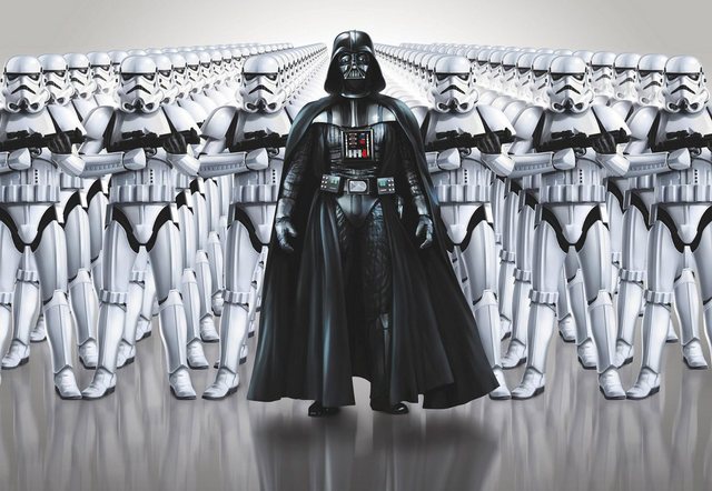 Komar Fototapete »Star Wars Imperial Force«, glatt, bedruckt, Comic, (Set), ausgezeichnet lichtbeständig-Tapeten-Inspirationen