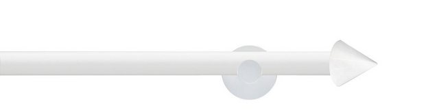 Gardinenstange »White Palma«, GARESA, Ø 20 mm, 2-läufig, Wunschmaßlänge, inkl. je10 cm einen Ring + FH, Träger, Endknöpfe-Gardinenstangen-Inspirationen