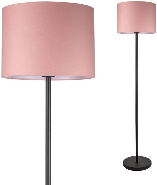 Pauleen Stehlampe »Grand Reverie«, Stoffschirm Rosa-Lampen-Inspirationen