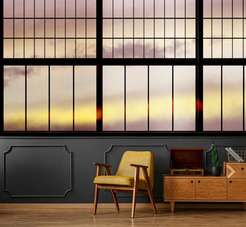 living walls Fototapete »Walls by Patel Sky 2«, glatt, (4 St)-Tapeten-Ideen für dein Zuhause von Home Trends