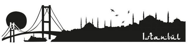 Wall-Art Wandtattoo »XXL Stadt Skyline Istanbul 120cm« (1 Stück)-Wandtattoos-Inspirationen