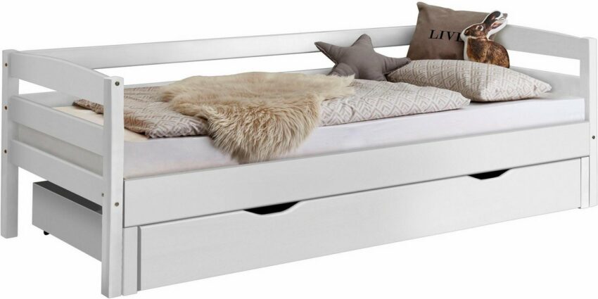 Relita Funktionsbett, mit Lattenrost, Bettschublade und Auszug auf 180x200 cm-Betten-Ideen für dein Zuhause von Home Trends