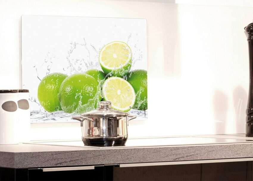 MySpotti Küchenrückwand »pop, Aqua-Limetten«-Küchenrückwände-Ideen für dein Zuhause von Home Trends