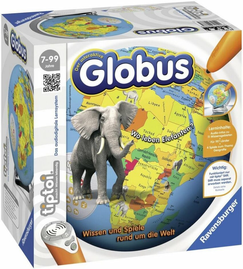 Ravensburger Globus »tiptoi® Der interaktive Globus«, Made in Europe, FSC® - schützt Wald - weltweit-Globusse-Ideen für dein Zuhause von Home Trends
