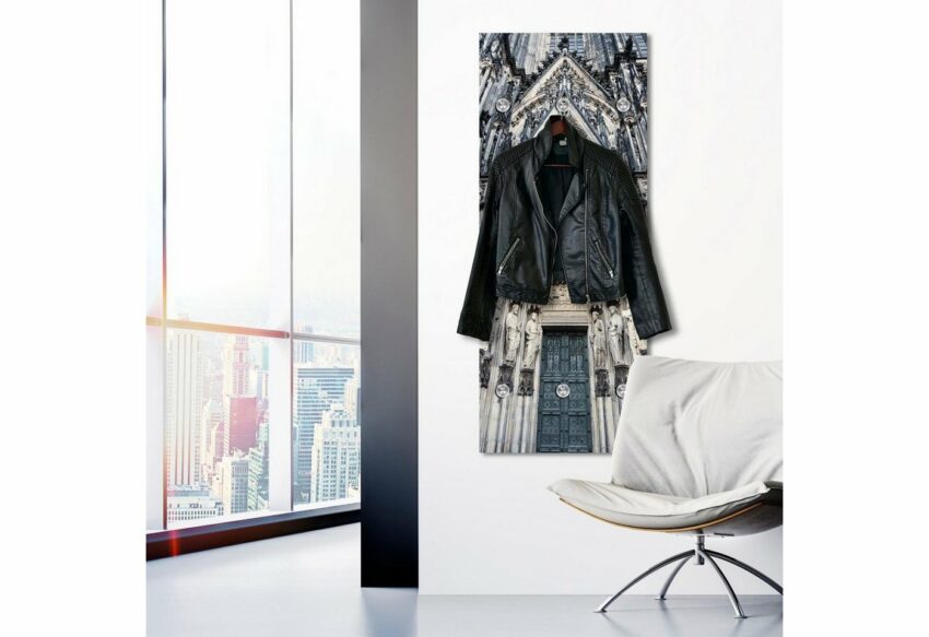 queence Garderobenpaneel »Kathedrale«, mit 6 Haken, 50 x 120 cm-Garderoben-Ideen für dein Zuhause von Home Trends