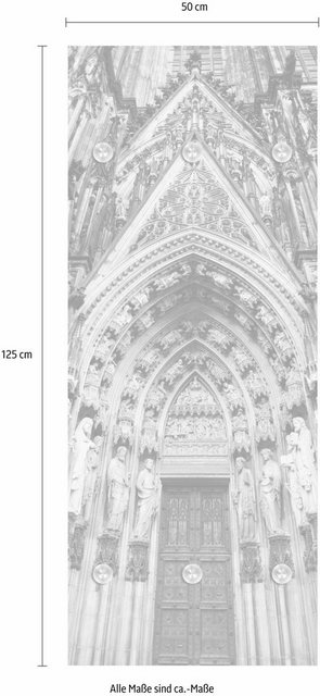 queence Garderobenpaneel »Kathedrale«, mit 6 Haken, 50 x 120 cm-Garderoben-Inspirationen