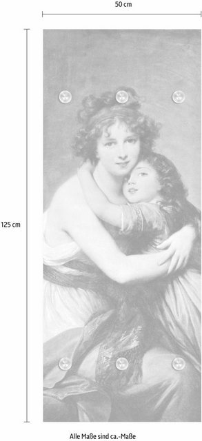 queence Garderobenpaneel »Mutter und Kind«, mit 6 Haken, 50 x 120 cm-Garderoben-Inspirationen