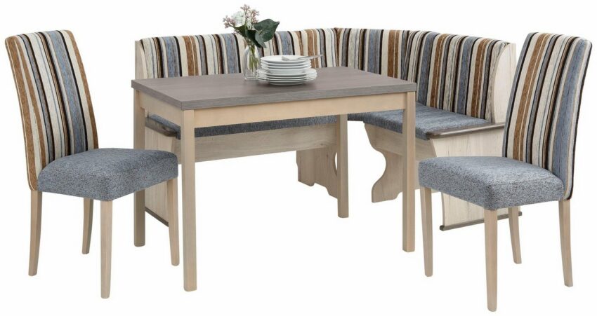 Home affaire Essgruppe »Denis«, (Set, 3-tlg), Set bestehend aus Essbank, Tisch und 2 Stühlen-Essgruppen-Ideen für dein Zuhause von Home Trends