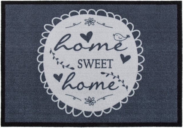 Fußmatte »Home Sweet Home«, Andiamo, rechteckig, Höhe 5 mm, Schmutzfangmatte, rutschfest, mit Spruch, waschbar-Fußmatten-Inspirationen