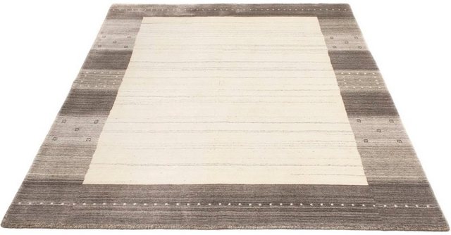 Wollteppich »Vintage Teppich handgeknüpft hellbraun«, morgenland, rechteckig, Höhe 8 mm, Vintage Design-Teppiche-Inspirationen