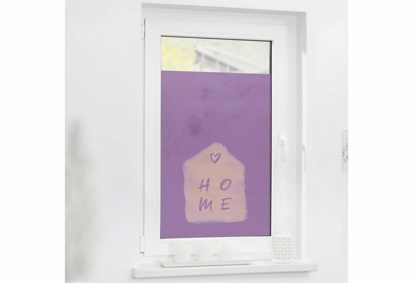 Fensterfolie »Home«, LICHTBLICK ORIGINAL, blickdicht, strukturiert, selbstklebend, Sichtschutz-Fensterfolien-Ideen für dein Zuhause von Home Trends