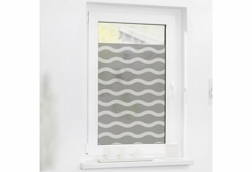 Fensterfolie »Welle«, LICHTBLICK ORIGINAL, blickdicht, strukturiert, selbstklebend, Sichtschutz-Fensterfolien-Ideen für dein Zuhause von Home Trends